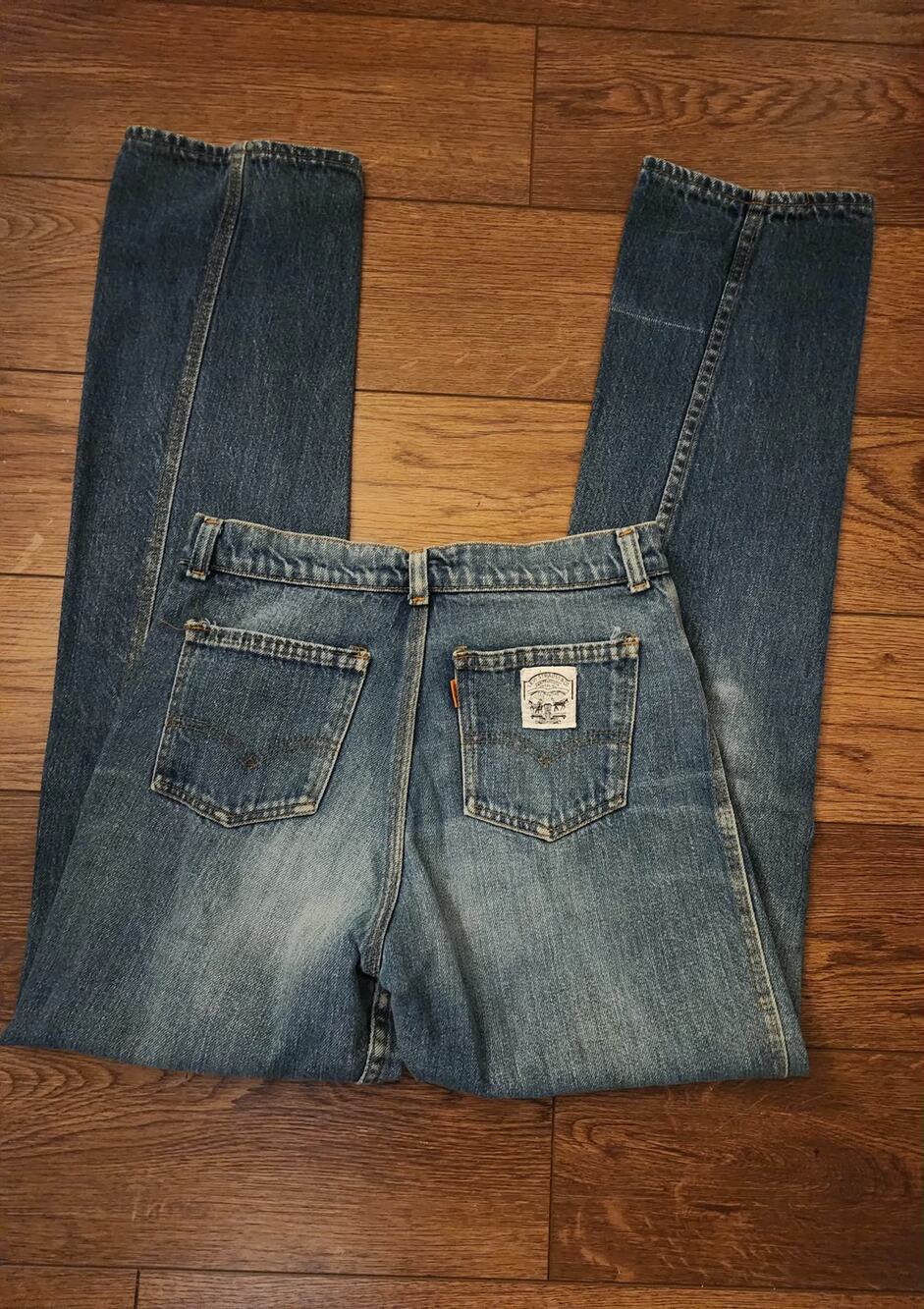 Vintage 80’s White label Levi Strauss Women's Jeans